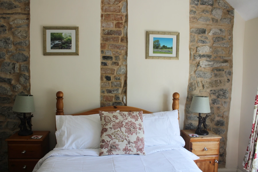 Double bedroom at Kibble Cottage in Wirksworth