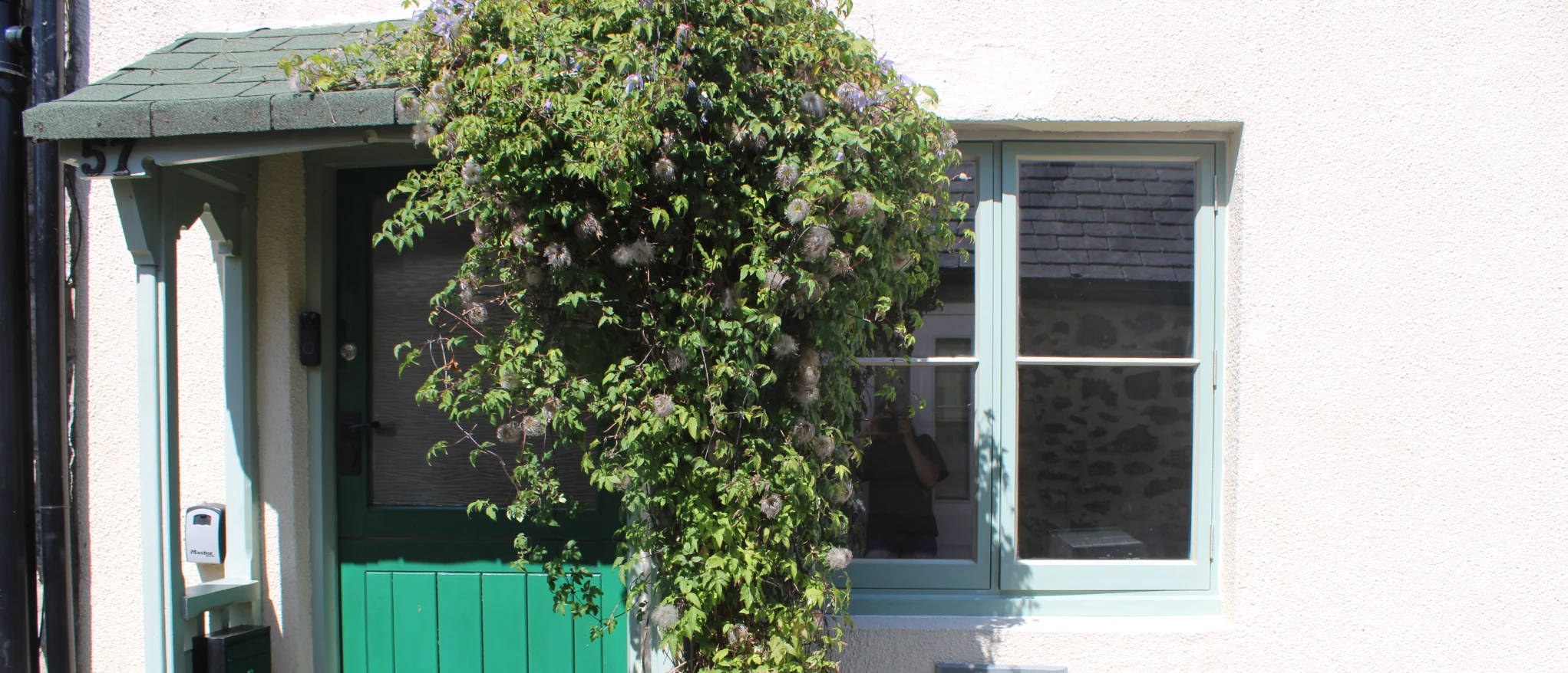 Entrance to Kibble Cottage in Wirksworth